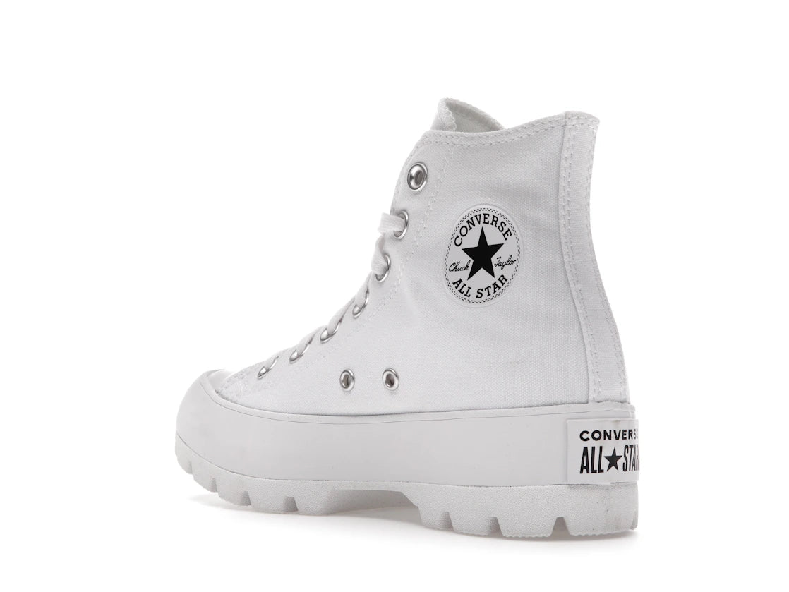 Converse Chuck Taylor All Star Lugged Hi White - vue secondaire B