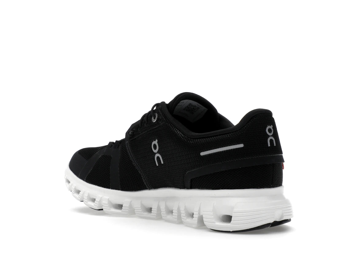 On Running Cloud 6 Black White (Women's) - vue secondaire B