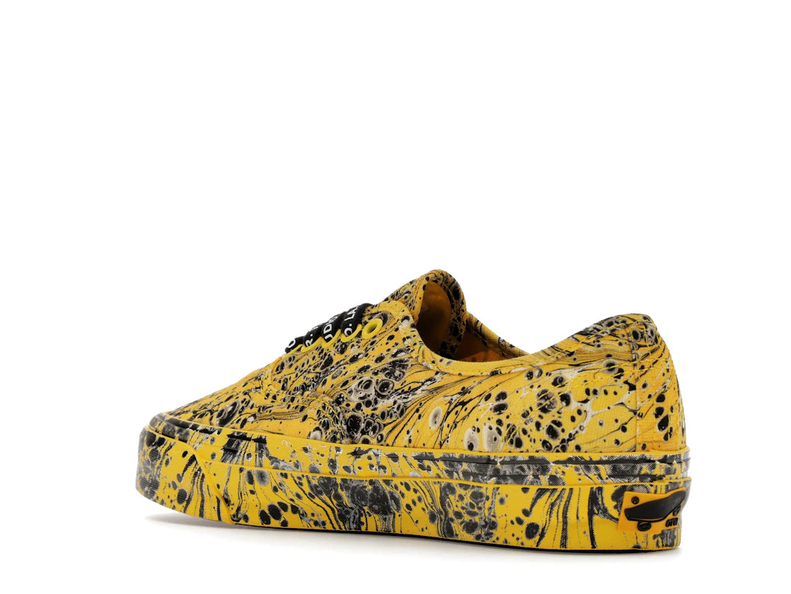 Vans Authentic S.R. Studio LA. CA. Black Yellow - vue secondaire B