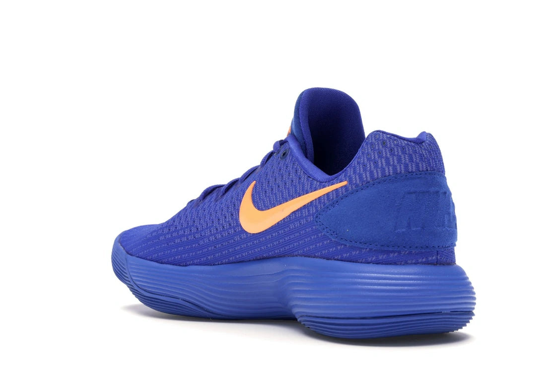 Nike Hyperdunk 2017 Low Racer Blue Orange Pulse - vue secondaire B