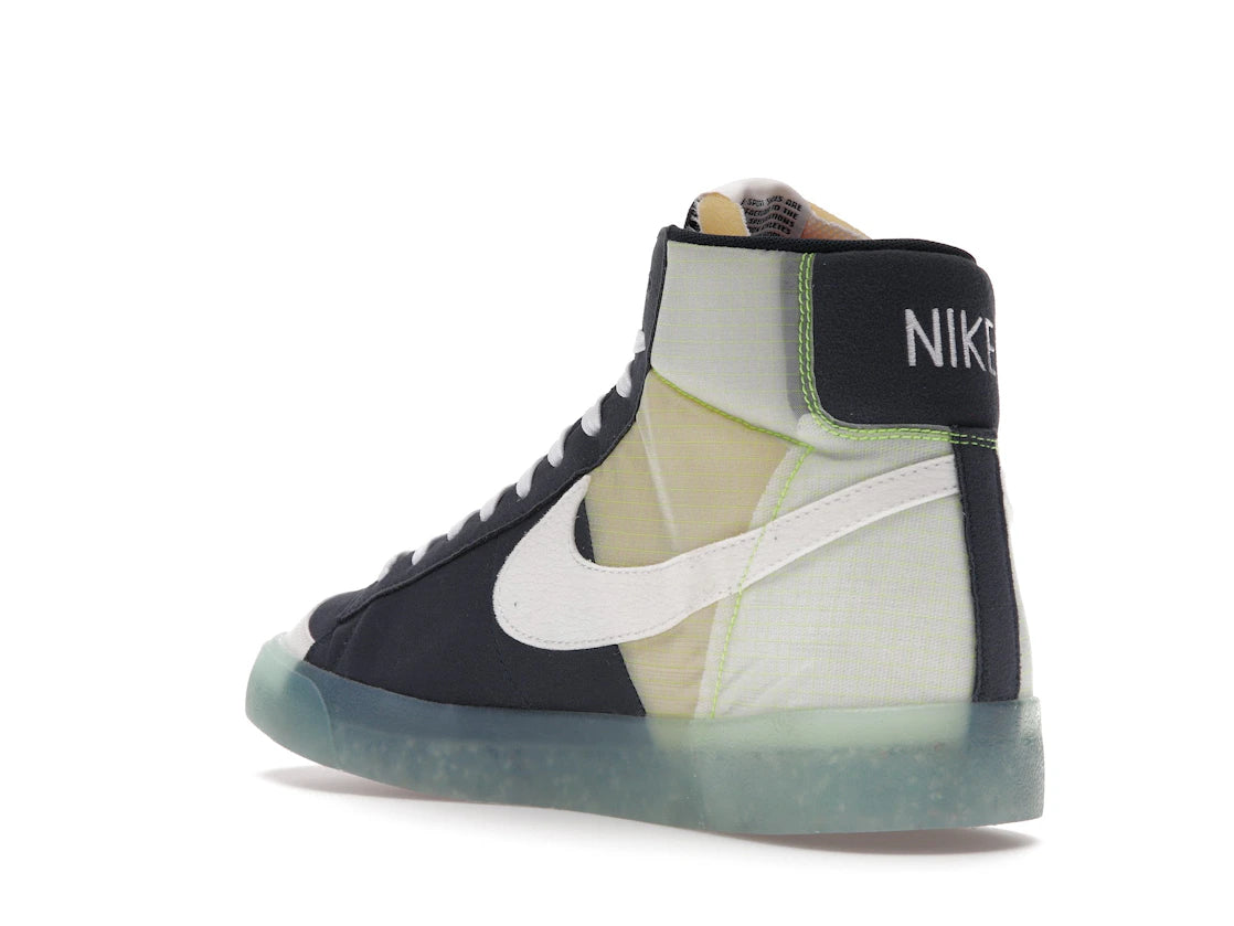 Nike Blazer Mid 77 Move to Zero Armory Navy - vue secondaire B
