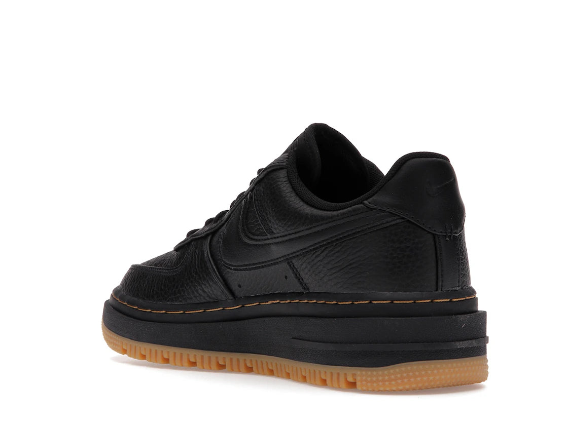 Nike Air Force 1 Low Luxe Black Gum - vue secondaire B