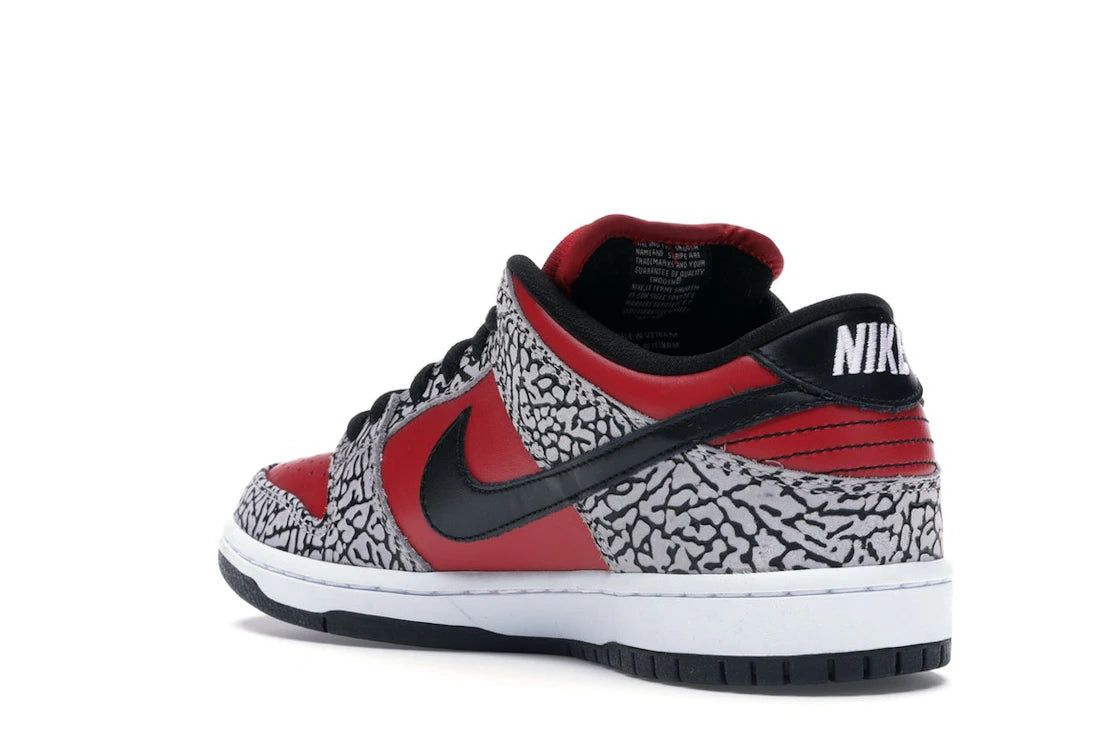 Nike SB Dunk Low Supreme Red Cement (2012) - vue secondaire B
