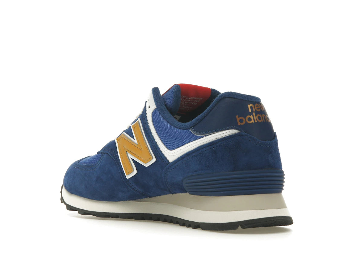 New Balance 574 Royal Blue Gold - vue secondaire B