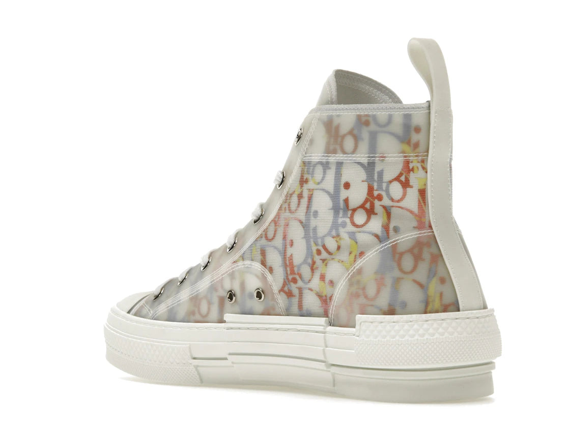 Dior B23 High Top Multicolor Oblique - vue secondaire B