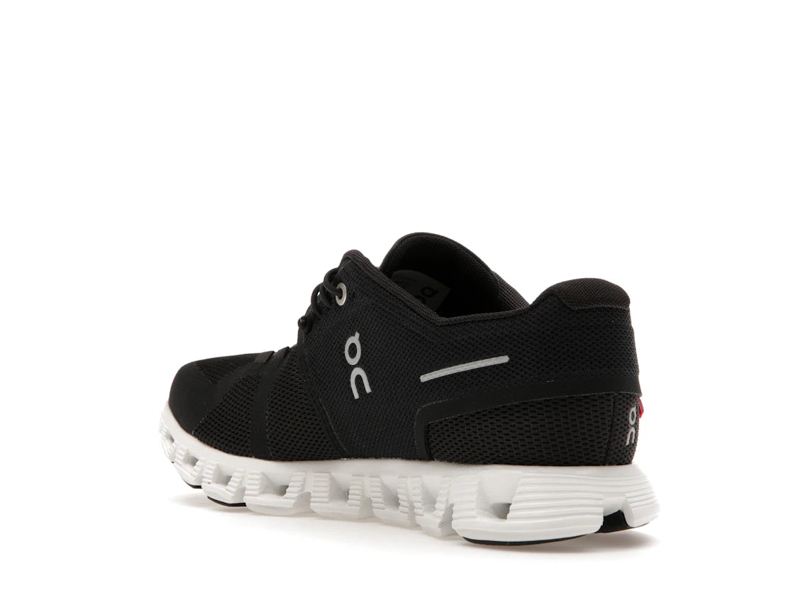 On Running Cloud 5 Black White (Women's) - vue secondaire B