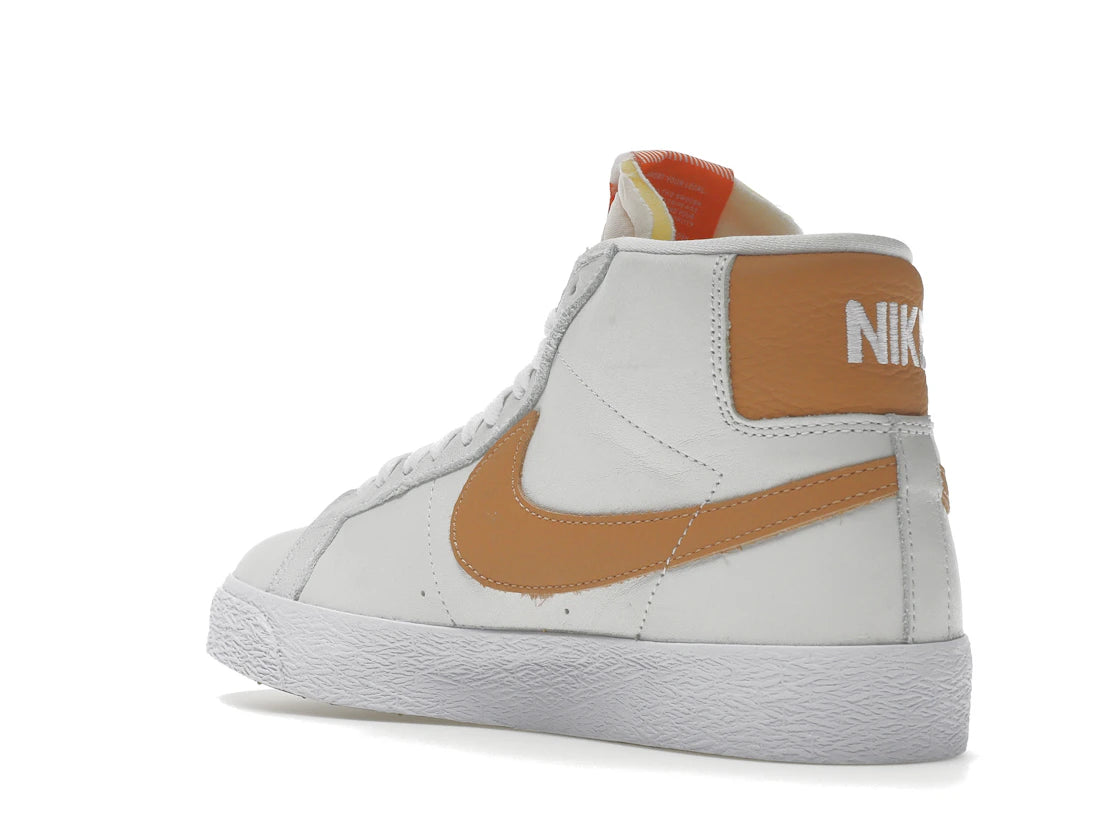 Nike SB Zoom Blazer Mid ISO White Light Cognac - vue secondaire B