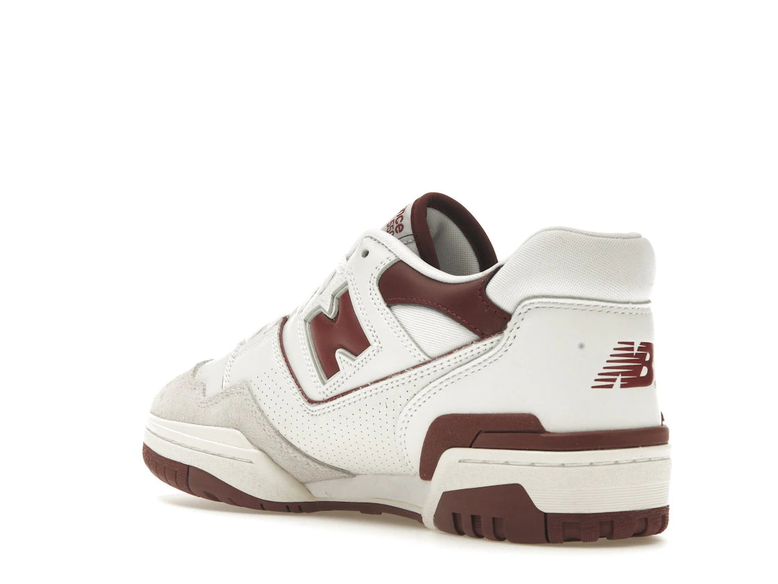New Balance 550 Sea Salt Burgundy - vue secondaire B