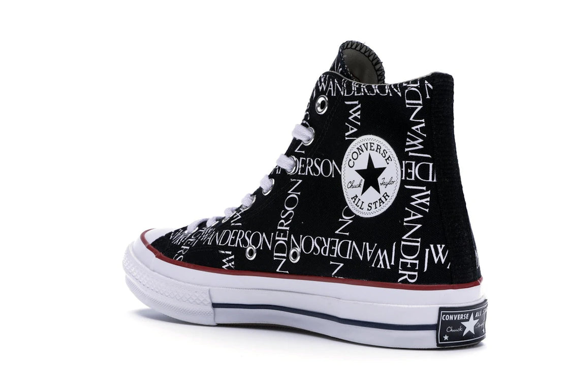 Converse Chuck Taylor All Star 70 Hi Grid JW Anderson Black - vue secondaire B