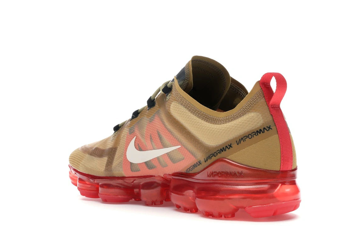 Nike Air VaporMax 2019 Club Gold Ember Glow - vue secondaire B