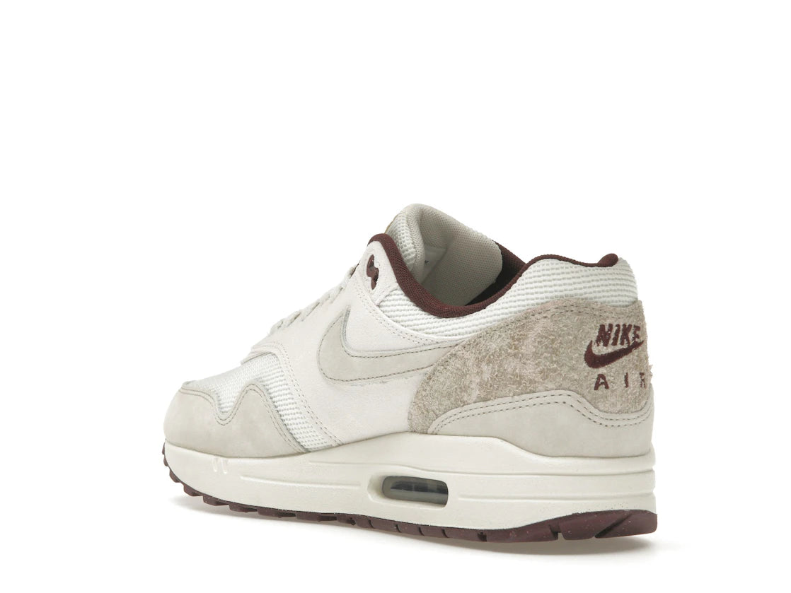Nike Air Max 1 Sail Burgundy Crush - vue secondaire B