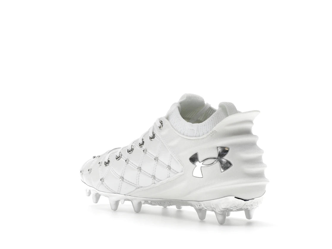 Under Armour UA Blur Pro Justin Jefferson White Metallic Silver - vue secondaire B
