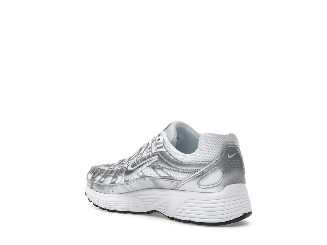 Nike P-6000 White Metallic Silver (GS) - vue secondaire B