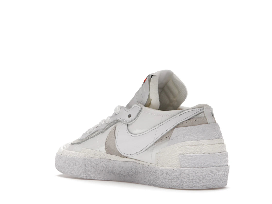 Nike Blazer Low sacai White Patent Leather - vue secondaire B