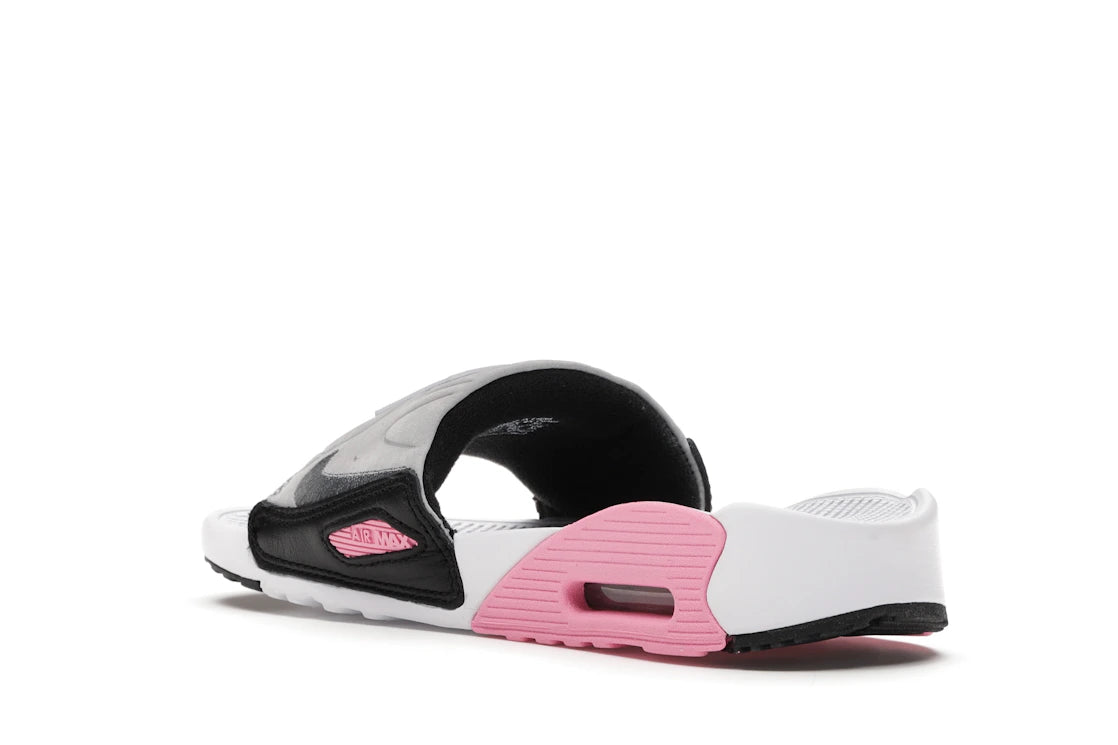 Nike Air Max 90 Slide White Rose Cool Grey (Women's) - vue secondaire B