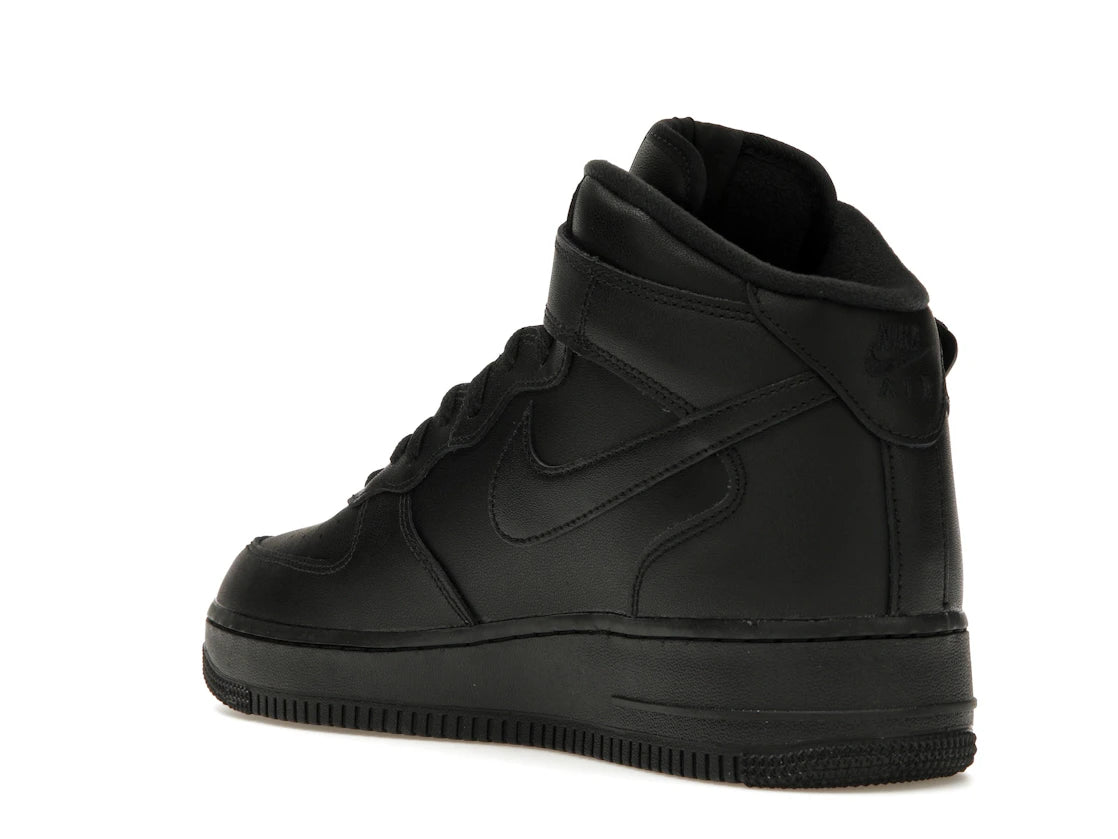 Nike Air Force 1 Mid Supreme Black - vue secondaire B