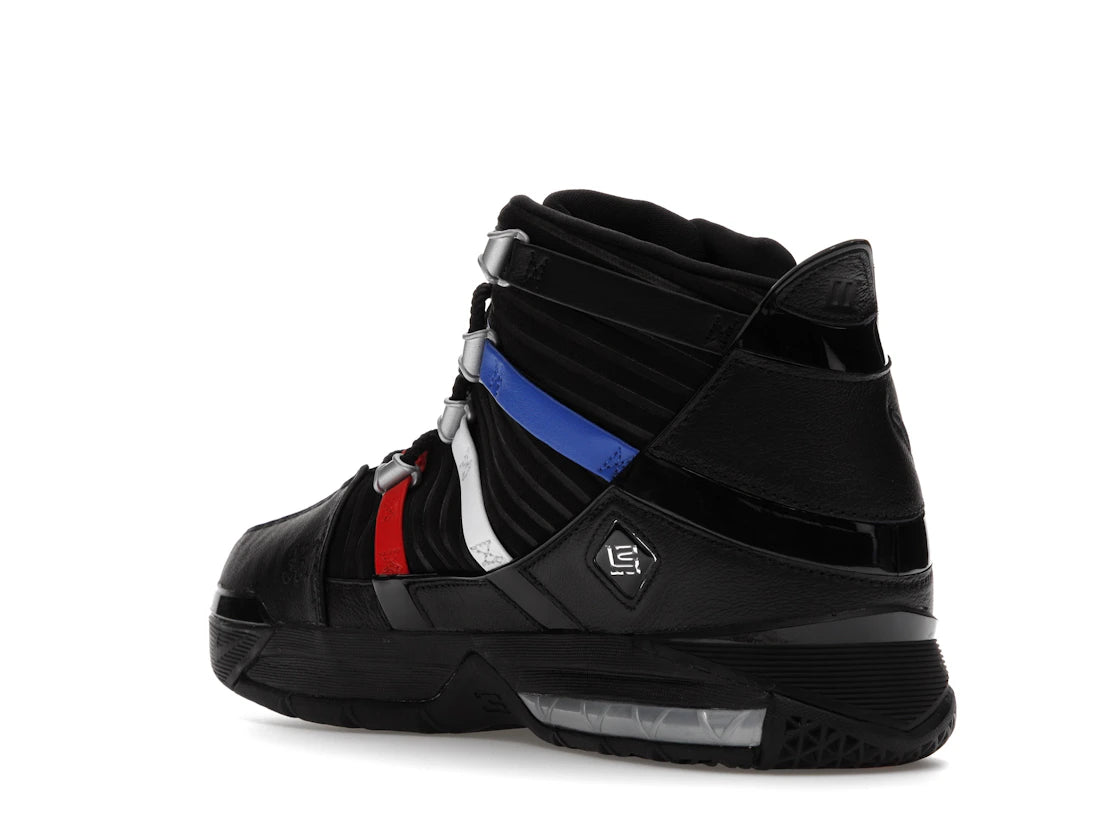 Nike LeBron 3 The Shop Black University Red (2022) - vue secondaire B