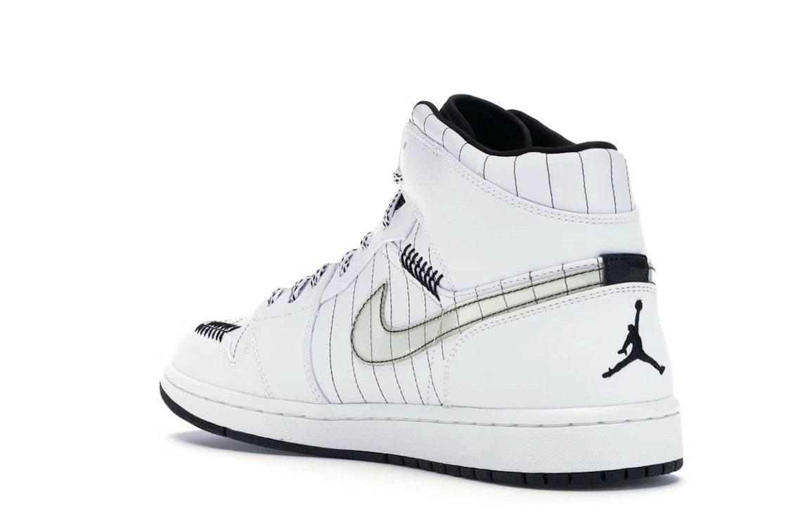 Jordan 1 Retro Opening Day White - vue secondaire B