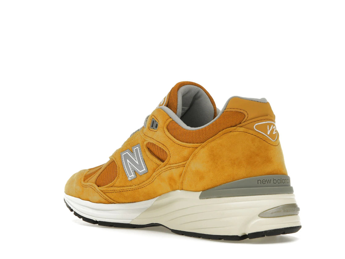 New Balance 991v2 MiUK Brights Revival Pack Yellow - vue secondaire B