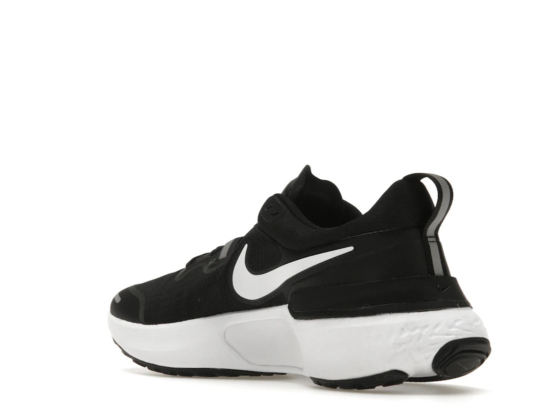 Nike React Miler Black White - vue secondaire B