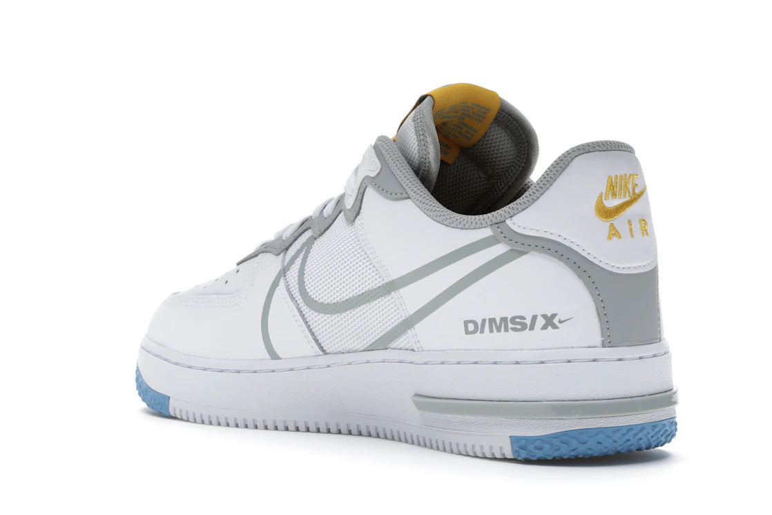 Nike Air Force 1 React Light Smoke Grey - vue secondaire B