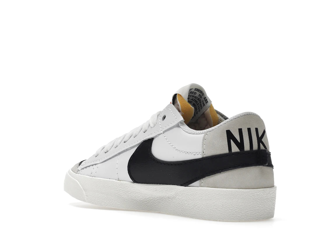 Nike Blazer Low 77 Jumbo White Black Sail (Women's) - vue secondaire B