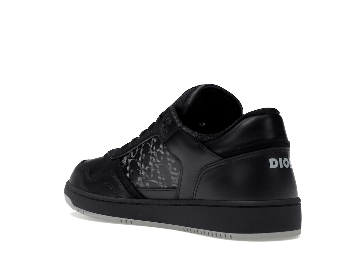 Dior B27 Low Black Dior Oblique Galaxy Leather Grey - vue secondaire B