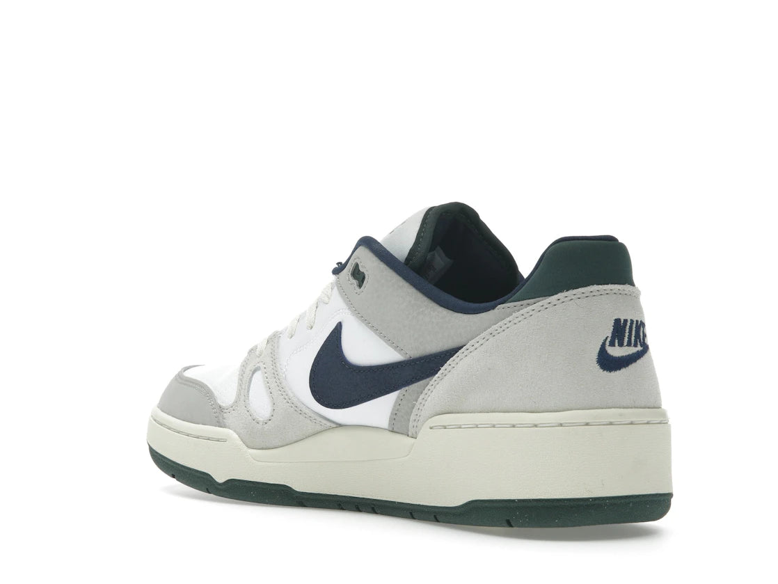 Nike Full Force Low White Midnight Navy Green - vue secondaire B