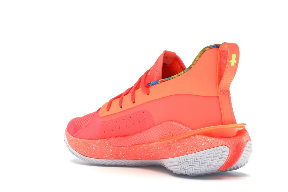 Under Armour Curry 7 Sour Patch Kids Peach - vue secondaire B