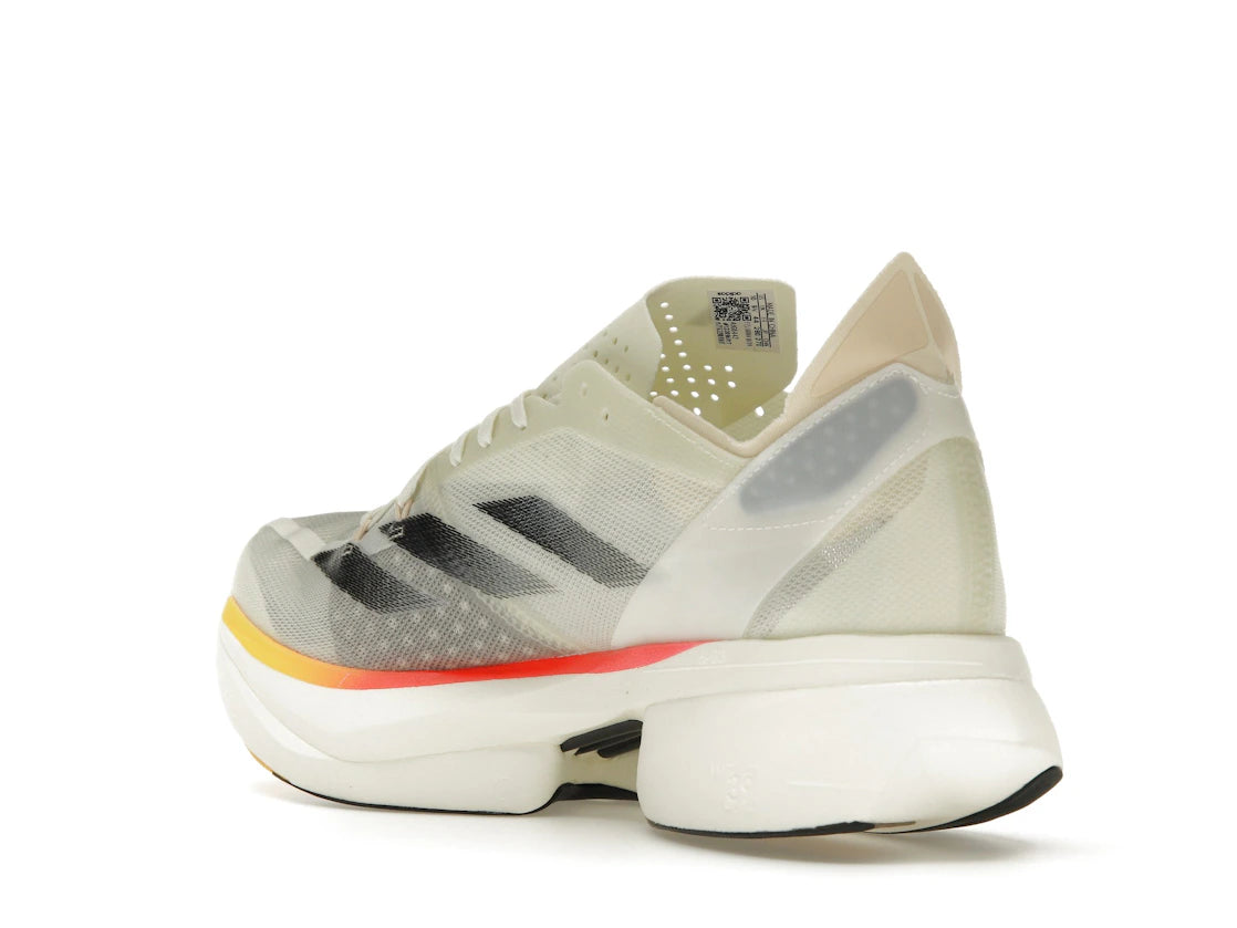 adidas Adizero Adios Pro 3 Ivory Core Black Crystal Sand - vue secondaire B