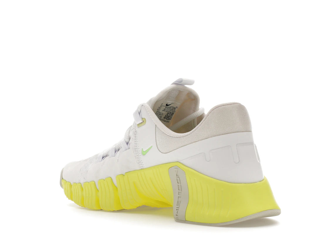 Nike Free Metcon 5 White Lime Blast (Women's) - vue secondaire B