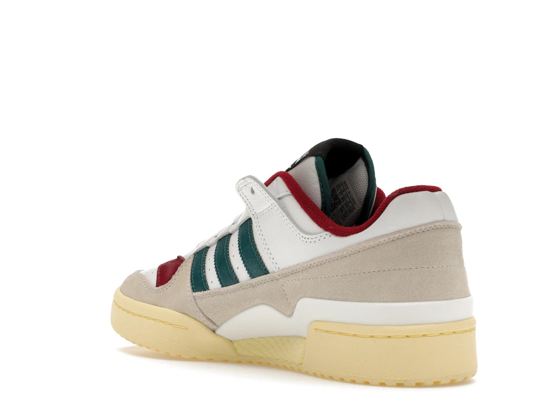 adidas Forum Low White Teal Burgundy - vue secondaire B