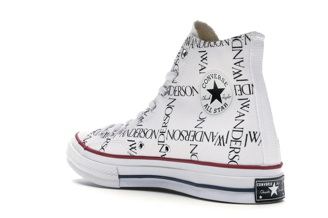 Converse Chuck Taylor All Star 70 Hi Grid JW Anderson White - vue secondaire B