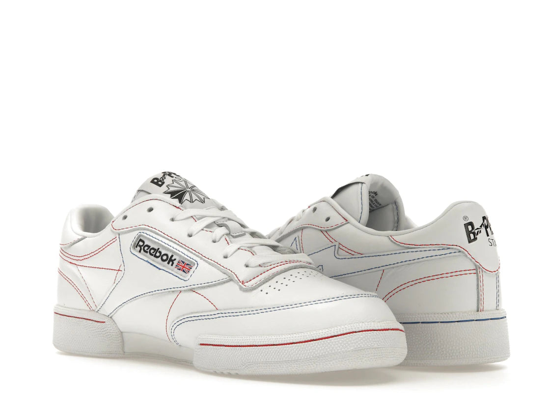 Reebok Club C 85 Bape White Contrast Stitch - vue secondaire B