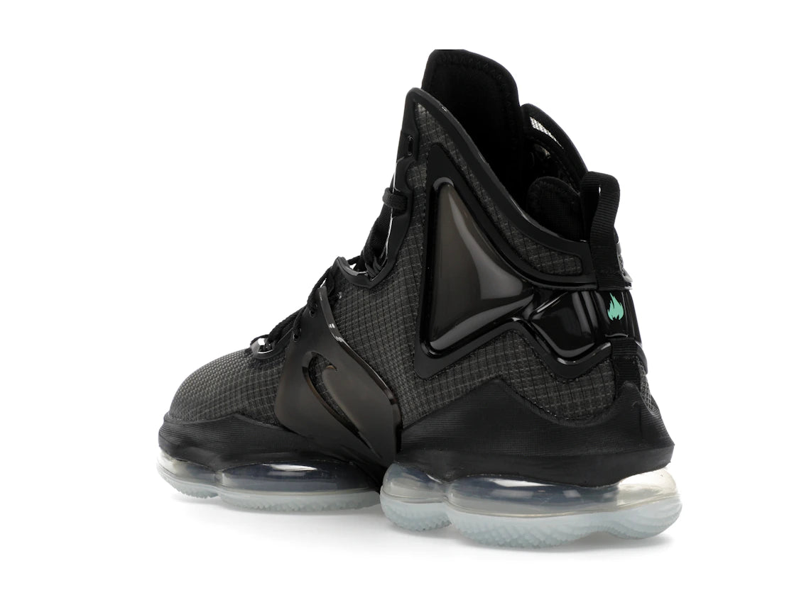 Nike LeBron 19 Black Aqua - vue secondaire B