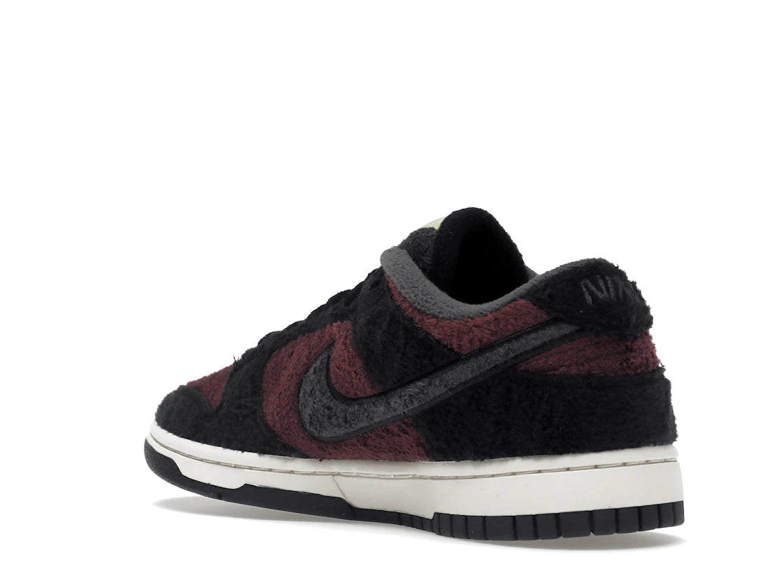 Nike Dunk Low SE Fleece Pack Burgundy Crush (Women's) - vue secondaire B