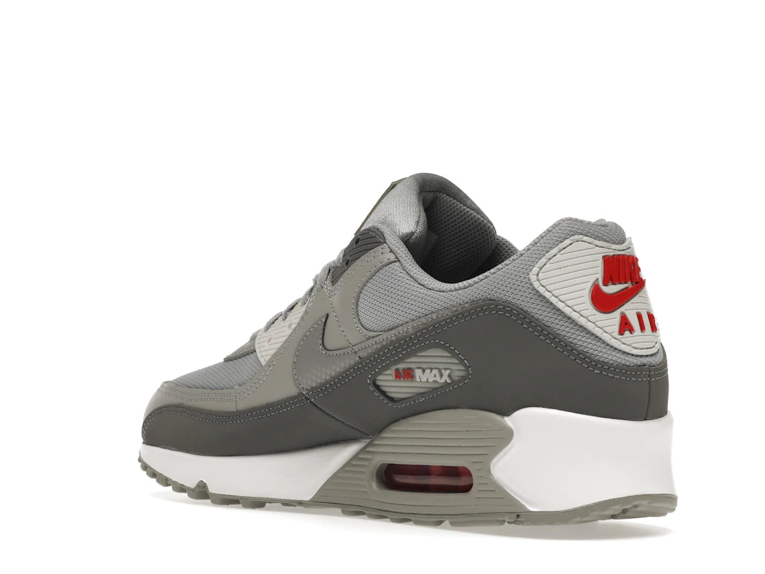 Nike Air Max 90 Grey Red - vue secondaire B