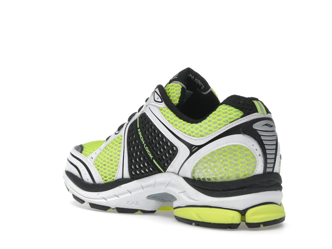 Saucony ProGrid Triumph 4 Yellow Silver - vue secondaire B
