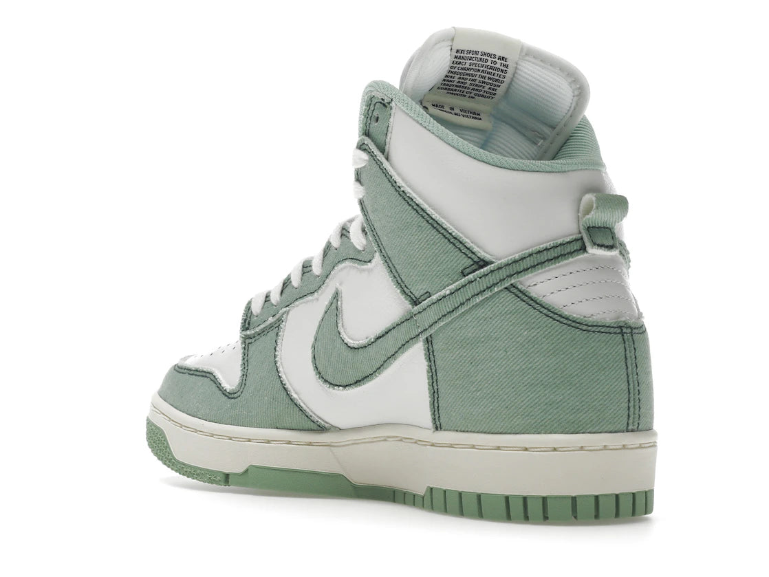 Nike Dunk High 1985 Enamel Green Denim (Women's) - vue secondaire B