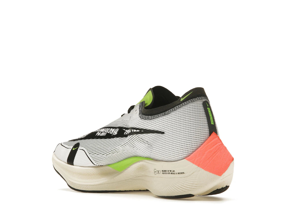 Nike ZoomX Vaporfly Next% 2 Coconut Milk Ghost Green Bright Crimson - vue secondaire B