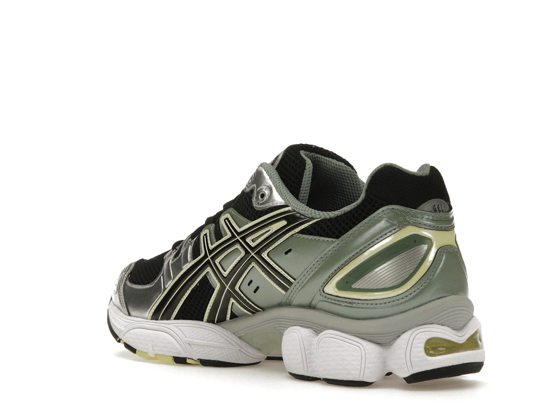 ASICS Gel-Nimbus 9 Black Green Yellow Silver - vue secondaire B