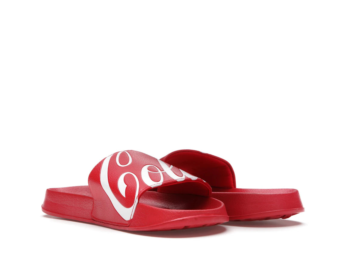 Kith Logo Slides Coca Cola Red - vue secondaire B