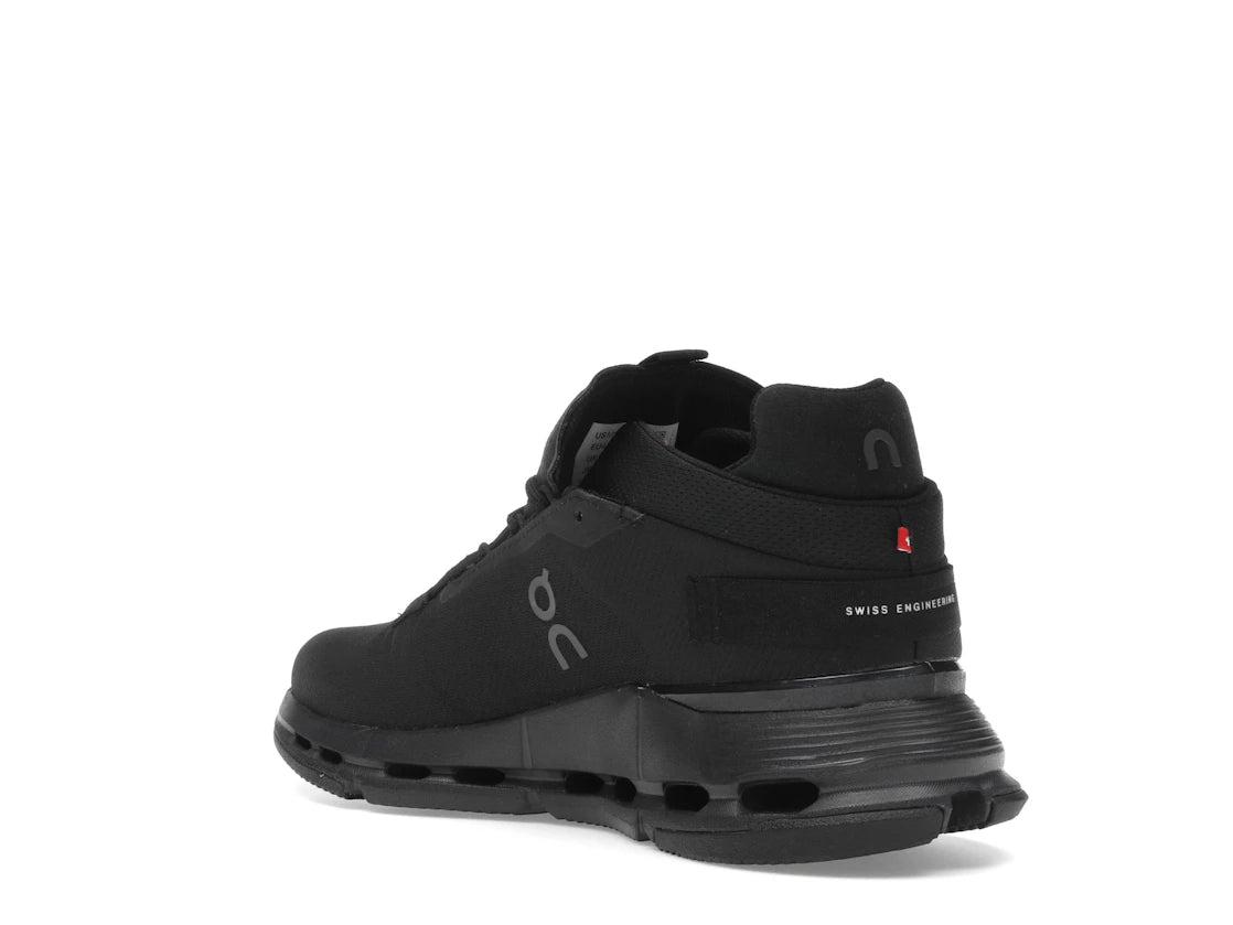 On Running Cloudnova 2 All Black (Women's) - vue secondaire B