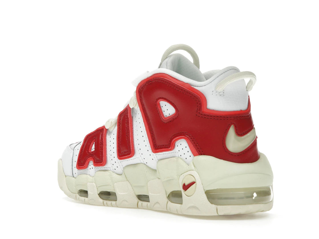 Nike Air More Uptempo White Red Sail (Women's) - vue secondaire B