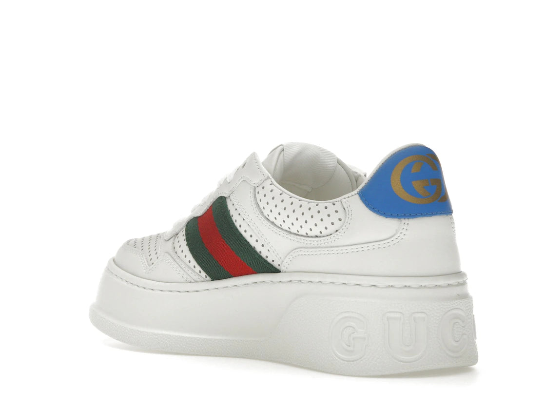 Gucci Chunky GG Web Sneaker White Blue (Women's) - vue secondaire B