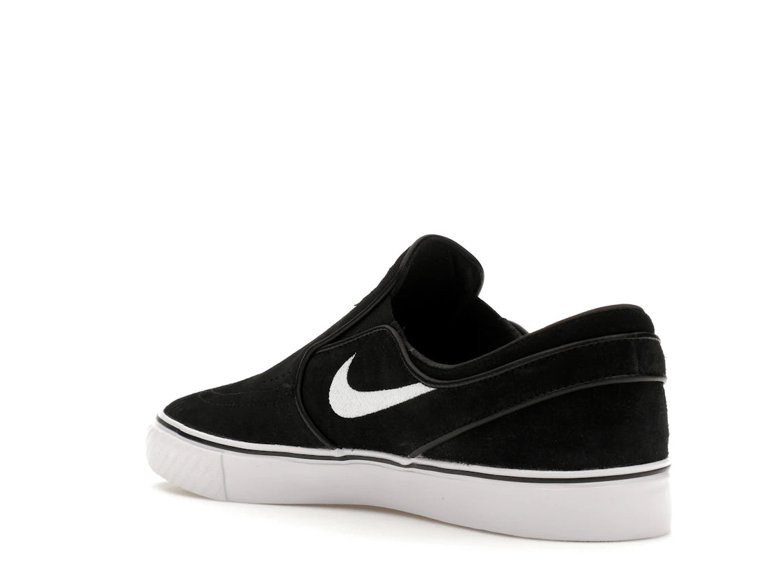 Nike SB Stefan Janoski+ Slip Black White - vue secondaire B