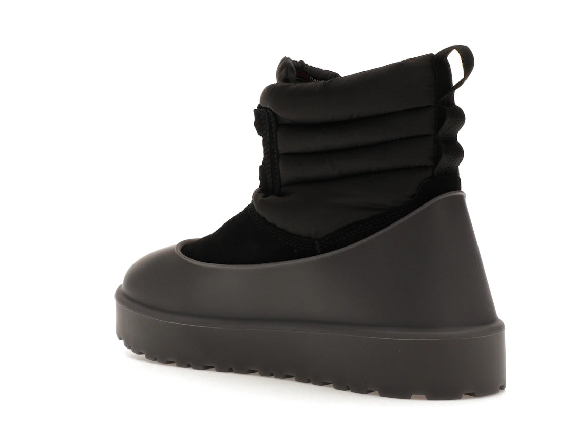 UGG Classic Mini Lace-Up Weather Boot Black - vue secondaire B