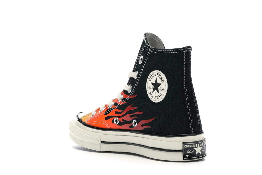 Converse Chuck Taylor All Star 70 Hi Archive Print Flames - vue secondaire B