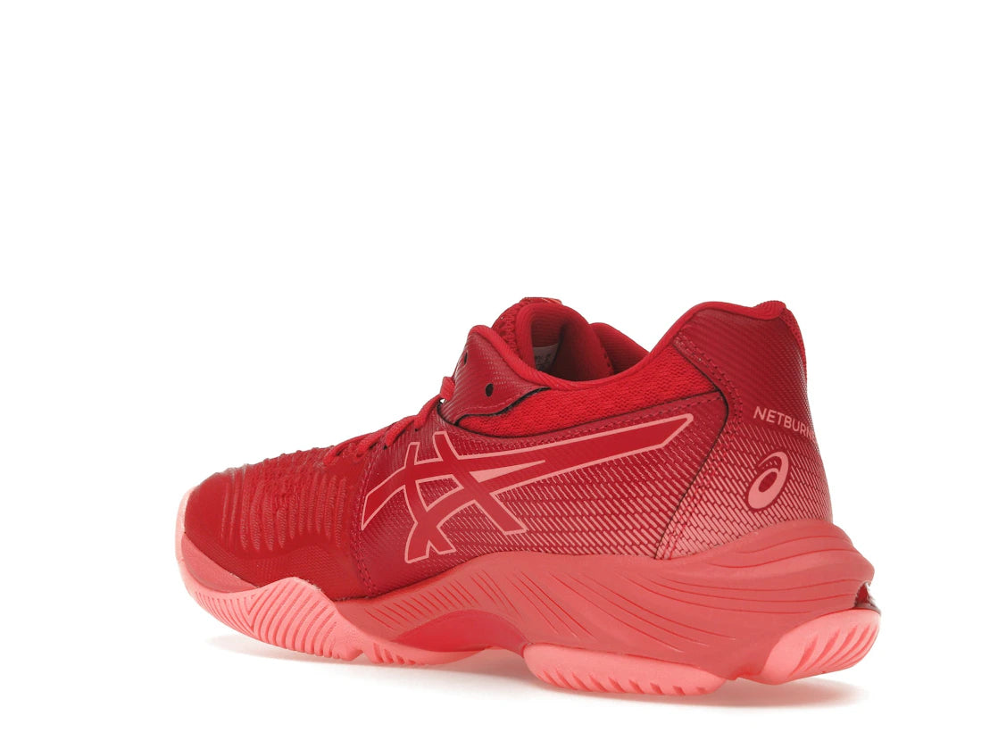ASICS Netburner Ballistic FF 3 Speed Red Sun Coral - vue secondaire B