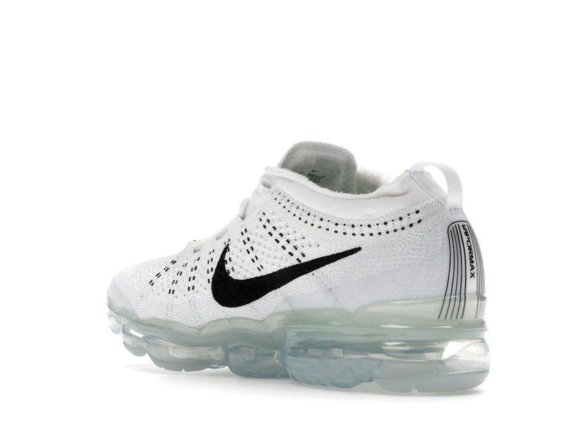 Nike Air VaporMax 2023 Flyknit White Pure Platinum Black - vue secondaire B